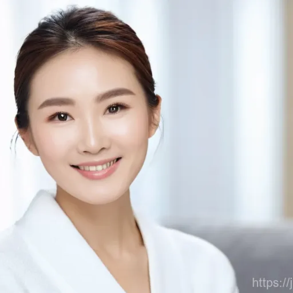 피부과 시술과 성형 차이 - **Prompt 1: Radiant Skin Transformation**
"A confident and happy Japanese woman in her late 20s ...